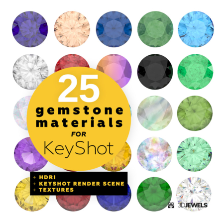 25-gemstone-shaders-for-KeyShot-pack1-View1