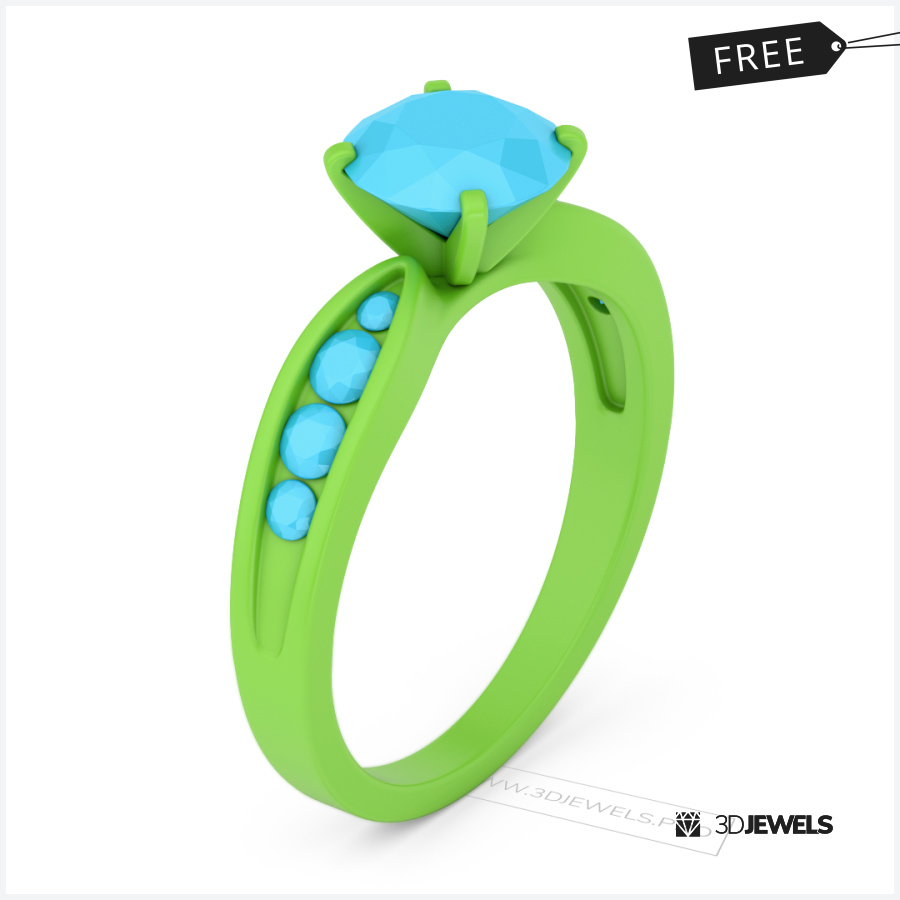 round-cut-diamond-tapered-shank-ring-image-2 round-cut-diamond-tapered-shank-ring-image-2