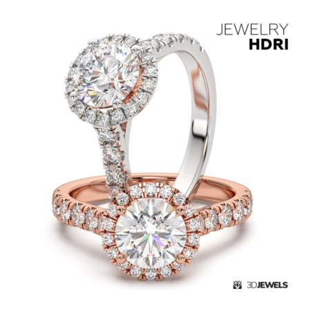 Studio HDRI Environment Map For Jewelry Rendering IMG1